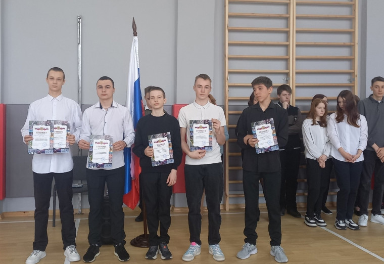 Первенство Первомайского района по волейболу среди юношей.